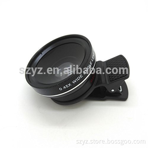 Detachable 0.45x Super Wide Angle & 12.5x Super Macro Lens for Samsung Galaxy Note 6 5 S 4 3 J7 J5 E7 A8 A7